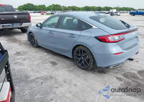 2022 Honda Civic Sport Touring из США, поврежденный, VIN 19XFL1G89NE009751